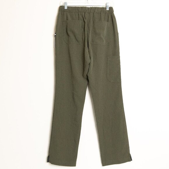 🚨 koi Next Gen Everyday Hero Cargo Scrub Pant 5-Pocket Stretch Drawstring Olive - Picture 4 of 14